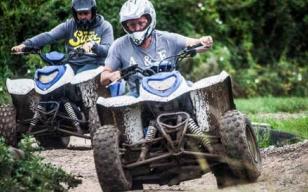 Quad Biking and Axe Throwing