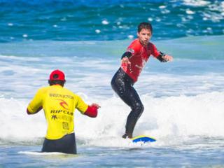 Surfing Lesson