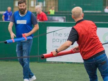 Human Table Football image