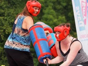 Gladiator Duel and Sumo Wrestling image