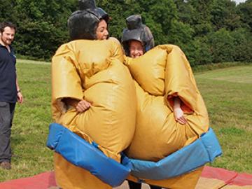 Gladiator Duel and Sumo Wrestling image