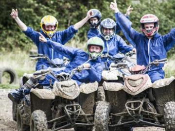Quad Biking 30 and Axe Throwing image