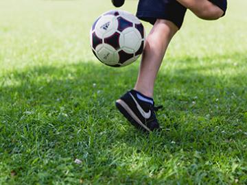 Football Against a Local Side image
