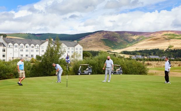 Macdonald Cardrona Hotel, Golf & Spa (3 Nights, Half Board + 4 Rounds)