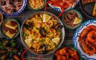 spanish meal, drinks, strip show and nightclub entry image