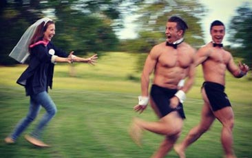 butler in the buff image