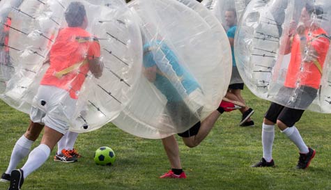 bubble football image