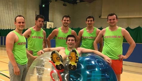 bubble football image