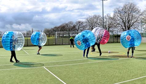 bubble football image