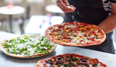 3 course italian meal image