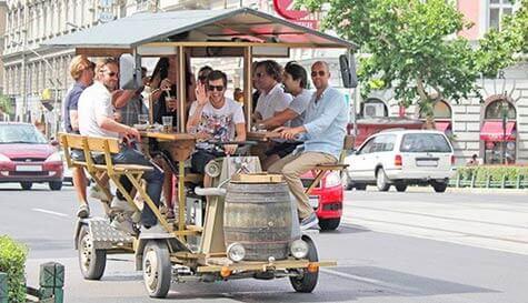 beer bike image