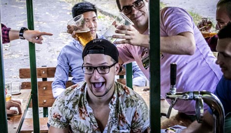 beer bike image