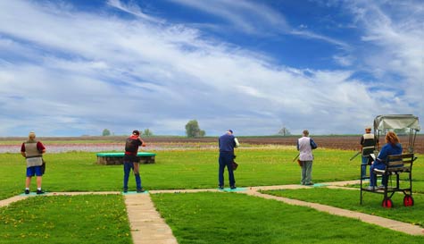 clay shooting - 20 clays image