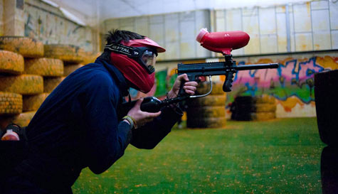 indoor paintball image