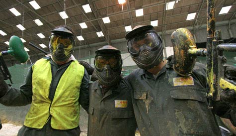 indoor paintball image