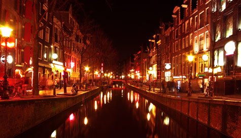 red light district tour image