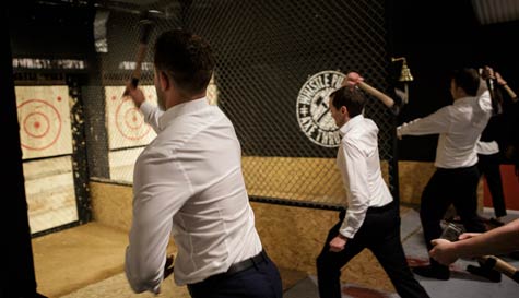 urban axe throwing image
