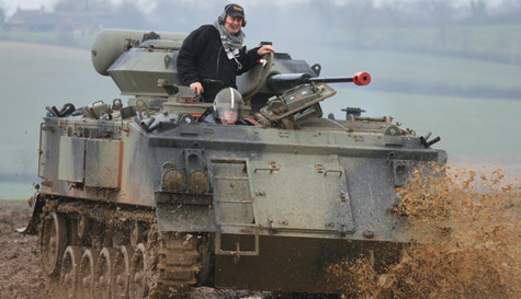 tank driving image