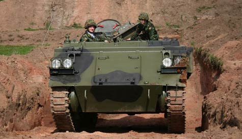 tank driving image