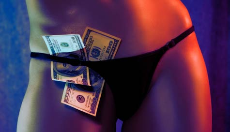 female stripper image