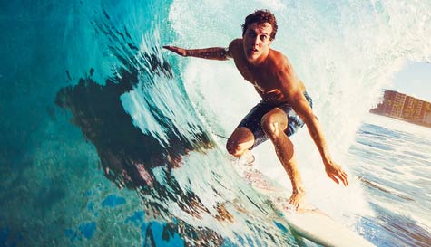 surfing image