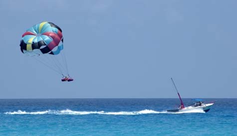 parasailing image