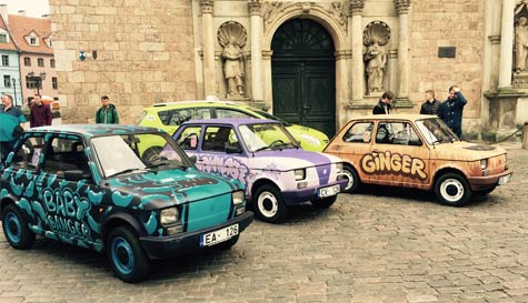 retro car treasure hunt image