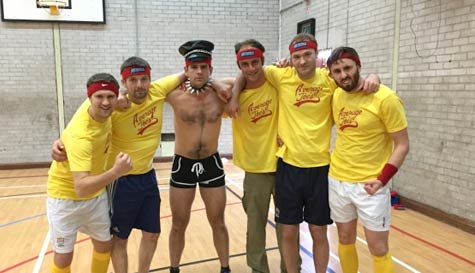 bubble football and dodgeball image