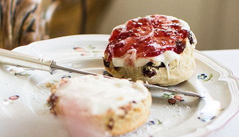 mobile afternoon tea image