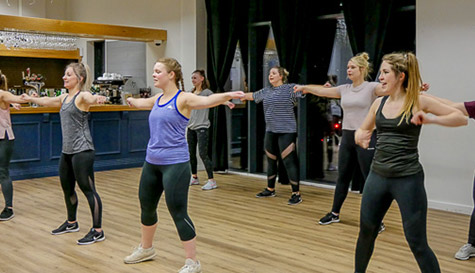 back to the 90s dance class image