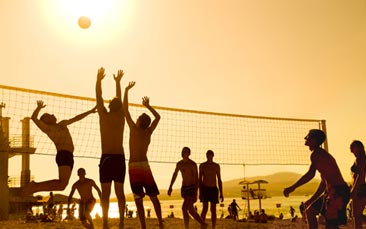 beers, beach games & paddleboarding image