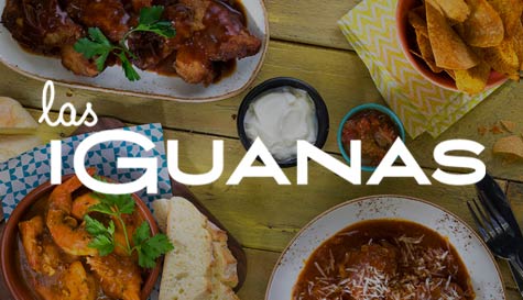 2 course las iguanas meal (celebration menu) image
