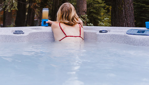 hot tub hire image