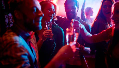 dinner, drinks and nightclub entry image