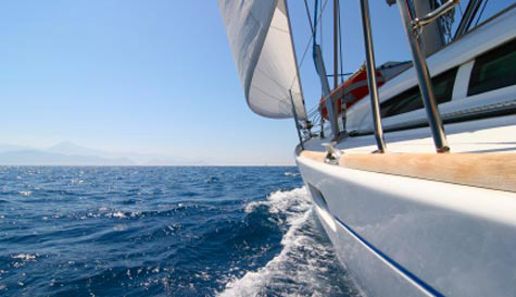 sunset catamaran cruise image