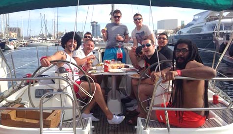 yacht hire image