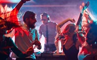 vip nightclub entry with private booth image