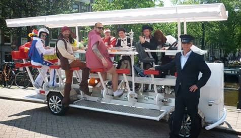 beer bike image