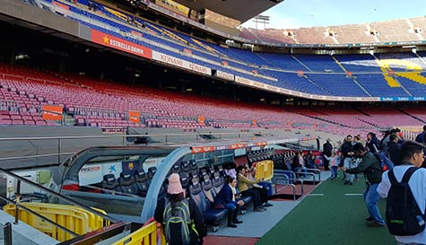 nou camp stadium tour image
