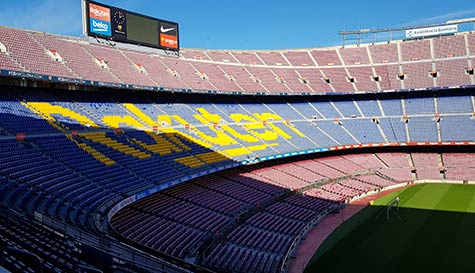 nou camp stadium tour image