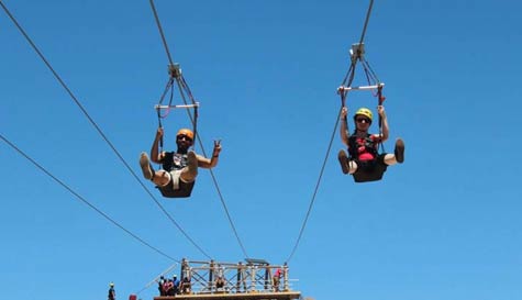 extreme zipline image