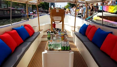 private canal boat tour image