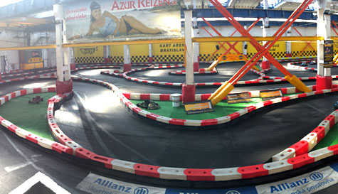 indoor go karting image