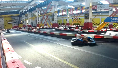 indoor go karting image