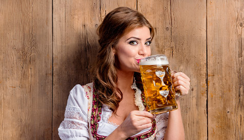 bar crawl babes with drinks image