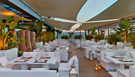 beach club - bali bed image