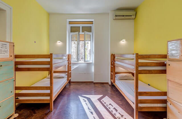 Split accommodation