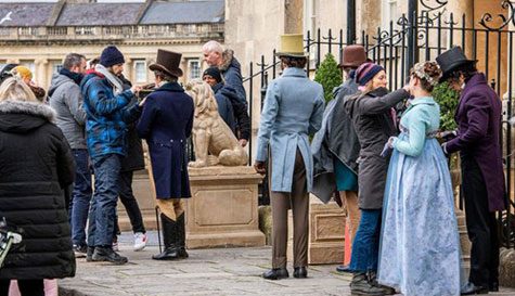 bridgerton tour and bath city highlights with music image