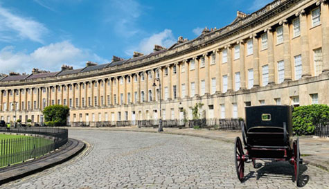 bridgerton tour and bath city highlights with music image