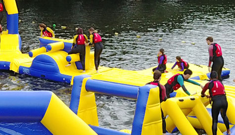 water assault course image